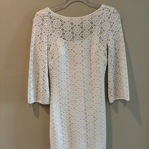 Lilly Pulitzer White Lace Dress XXS